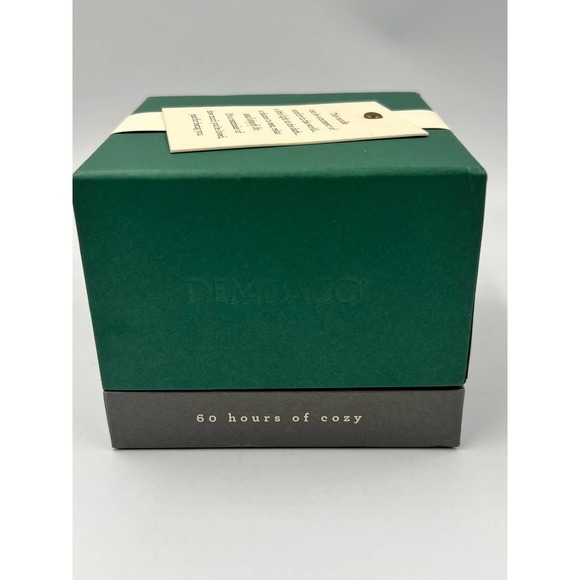 Demdaco Fireside Fir Soy Wax Blend Candle White Size 7oz NWB - Picture 2 of 4